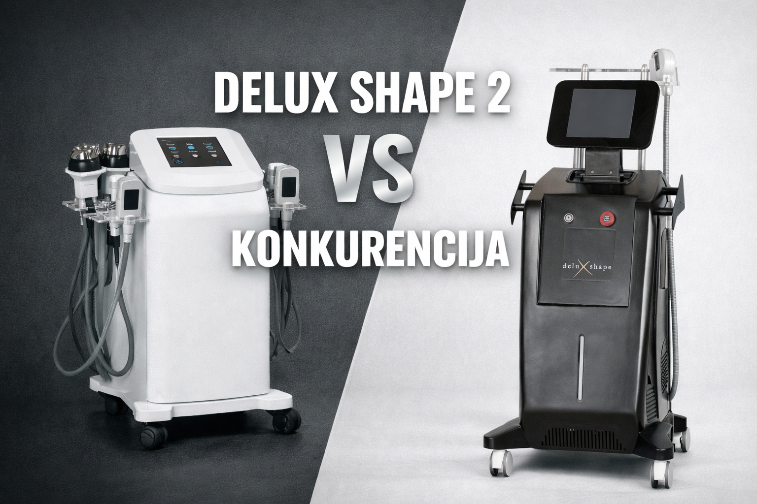 Usporedba uređaja za oblikovanje tijela: Delux Shape 2 vs konkurencija
